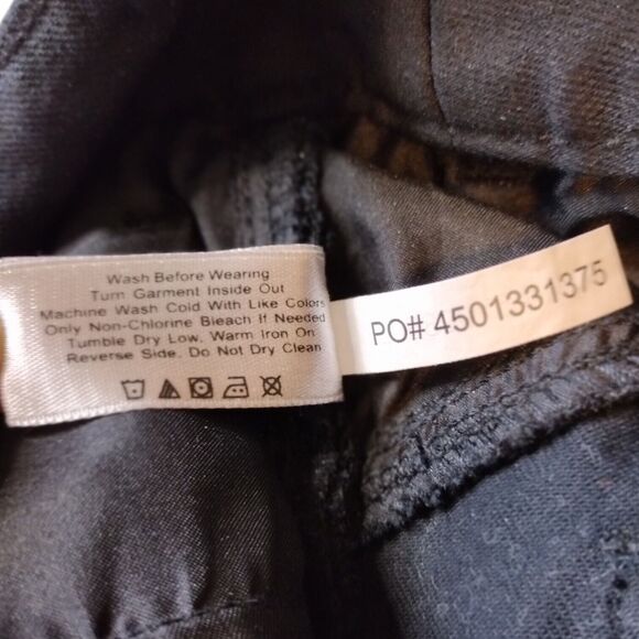 Boston Proper Stretch Tapered Leg Black Jeans Size 4 Women's - Picture 4 of 6